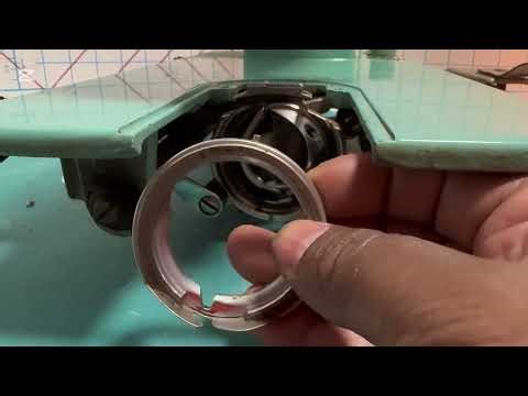 White sewing machine model number 1563 cleaning and oiling part one video tutorial