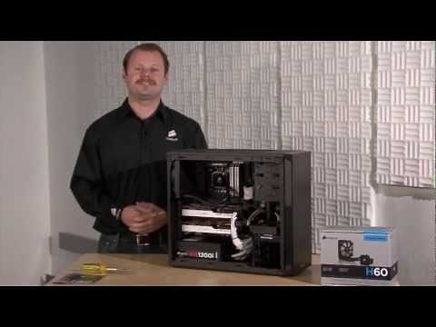Corsair Hydro Series H60 Liquid CPU Cooler Installation How-To Guide