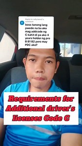 41K views · 675 reactions | Requirements for additional drivers license code C | BONI TV | Facebook