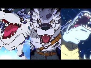 Digimon adventure 2020 - Gabumon evolution