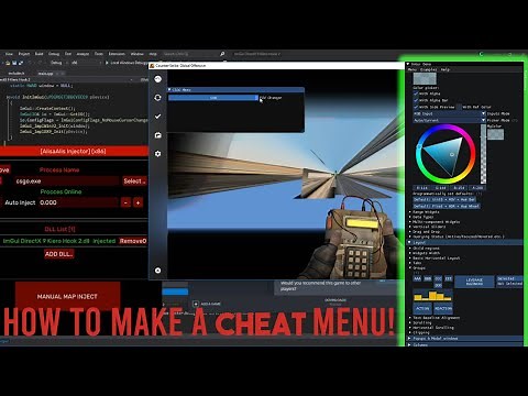 How to make an ImGui Cheat Menu | CSGO