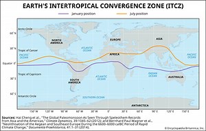 Intertropical convergence zone (ITCZ) | Definition, Location, & Facts | Britannica