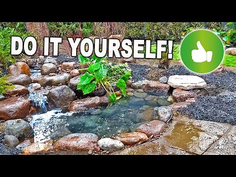 DIY POND KIT Installation and FINAL REVEAL