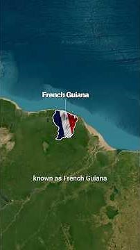 Why France is in South America 🇫🇷 French Guiana 🤯