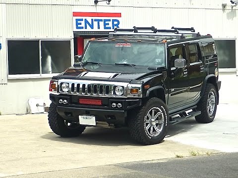 ハマー HUMMER H2 の基本メンテナンス　グリスアップ編 HUMMER H2 how to grease up suspension/chassis