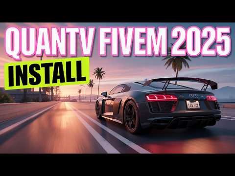 How to Install QuantV FiveM 2025 on PC | Graphic Mod Installation Tutorial | QuantV FiveM
