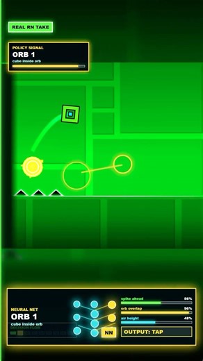 2000 Tries vs One Orb Chain #shorts #geometrydash #ai