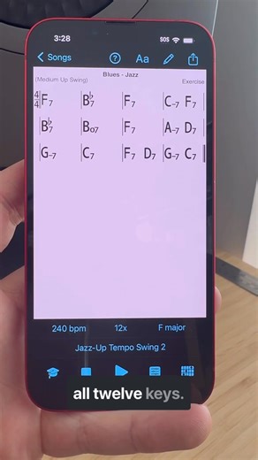 2.7K views · 41 reactions | PRACTICE TRANSPOSITION setting with iReal Pro, the premier backing tracks and chord chart app. | IReal Pro | Facebook