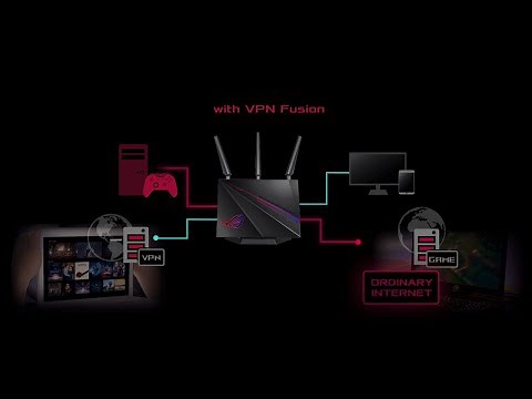 How to Game & VPN Simultaneously? VPN Fusion | ROG
