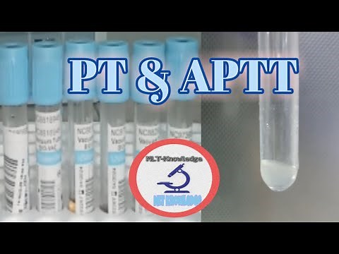 Prothrombin Time (PT)_Activated Partial Thromboplastin Time(APTT) Practical Procedure