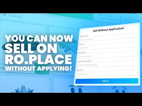 How To Sell On Ro.Place Without Applying!