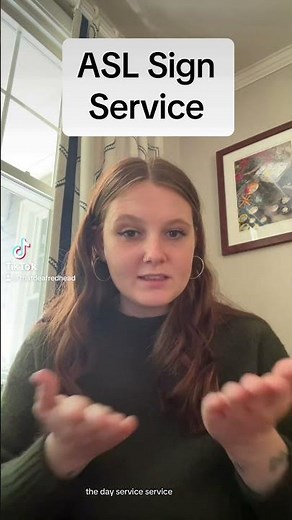 Learn How To Sign "Service" in ASL for Beginners | American Sign Language #shorts