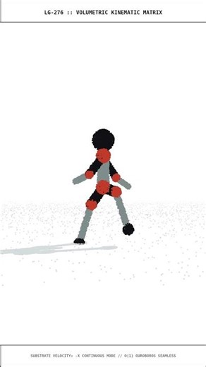 Symmetric Robot: Alien Gait | Kinematic Alignment | Sovereign Daylight Trace | LG-276a
