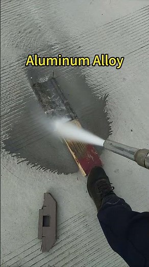 Powerful Water Sandblasting Machine in Action Magic! #surfacecleaner #sandblasting