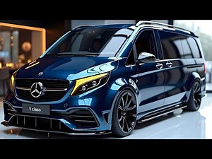 2025 Mercedes V-Class – The Ultimate Luxury Van! Full Review & Features