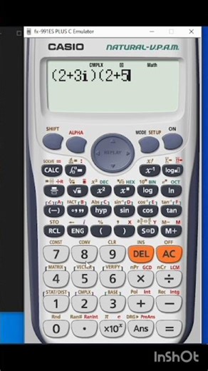How to multiply complex numbers using calculator | scientific calculator skills
