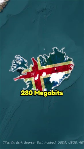 What is the country with t fast internet speeds in the world?#maps #map #learning #nowyouknow #europe