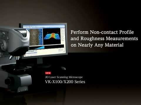 3D Laser Scanning Microscope | KEYENCE VK-X