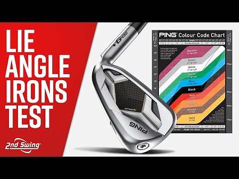WHY LIE ANGLE MATTERS | Lie Angle Irons Test | PING Color Code Chart