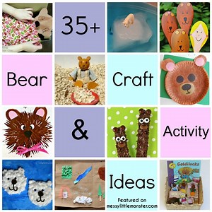 35  Bear Theme Crafts & Activities