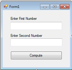 Compute the Sum of Two Numbers in Visual Basic .Net