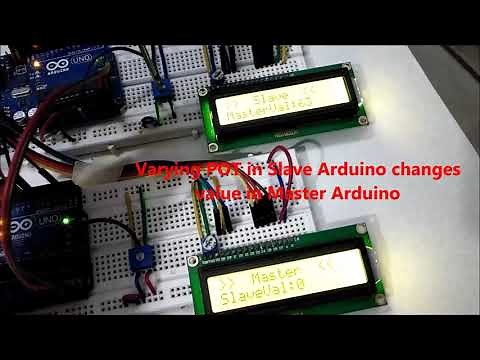 How to use I2C in Arduino: Communication between two Arduino Boards