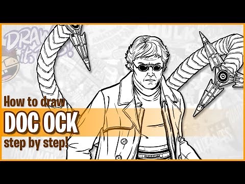 How to Draw DOCTOR OCTOPUS (Spider-Man: No Way Home) | Narrated Step-by-Step Drawing Tutorial