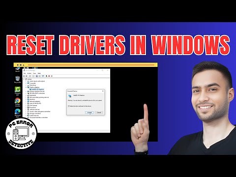 How to Reset Drivers in Windows 10