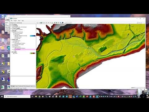 Spatial Precipitation and Infiltration