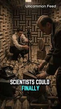 How Silence Advanced Science #truehistory #belllabs #truestory #sciencehistory #Acoustics #1940s