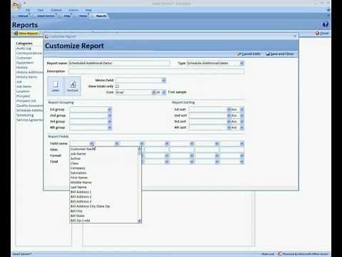 Smart Service - How To - Create Custom Report