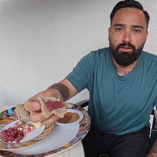 349K views · 9.2K reactions | Eating Raw Beef In Addis Ababa, Ethiopia  #Travel #Ethiopia #Ethiopian #AddisAbaba #Africa | Travelwithchris | Facebook
