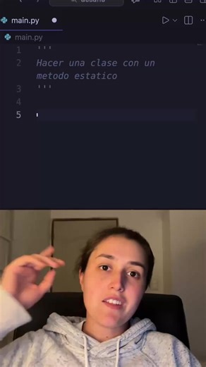 Desafio con python: Hacer una clase con un metodo estatico class Calculadora: @staticmethod def sumar(a, b): return a b @staticmethod def restar(a, b): return a - b # Ejemplo de uso print(Calculadora.sumar(5, 3)) # Salida: 8 print(Calculadora.restar(10, 4)) # Salida: 6