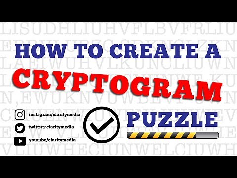 How to Create a Cryptogram Puzzle