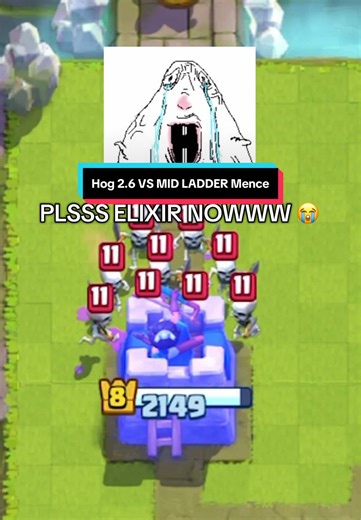 Skill vs no skill 😂 Skill deck vs spam deck ⚔️ Follow for more clean Clash Royale gameplay ✅ What deck should I explain next? 👇 #clashroyale #clashroyaledecks #clashroyaletips #clashroyalememes #tiktokgaming