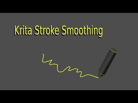 Krita - Line Smoothing Explained