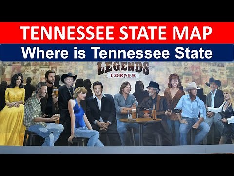 Map of Tennessee