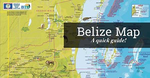 Belize Map | Map of Belize | Belize Travel Guide