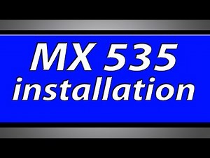 Canon Pixma MX535 printer installation