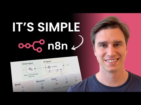 Build Your First AI Agent in 18 Minutes (No Code n8n Tutorial)