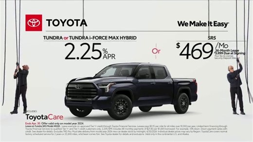 2024 Toyota Tundra TV Spot, 'Reeling Down: Tundra' [T2]