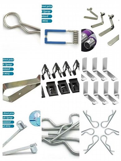 How does spring clips work? #compressionspring #tensionspring #cncmachining