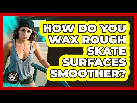 How Do You Wax Rough Skate Surfaces Smoother?