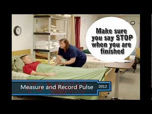 Measure and Record Pulse CNA Skills
