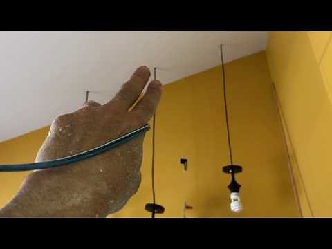 How to install pendant hanging ceiling lights