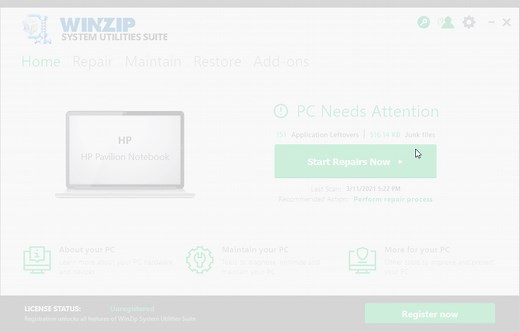 How do I activate or register WinZip System Utilities Suite on my computer? - Support Center