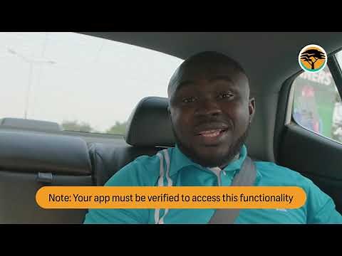 How to share your account details from the First National Bank Mobile App
