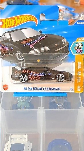 Hot Wheels Nissan Skyline GT-R (BCNR33) HKS HW: '70s vs '90s 8/10 144/250 1:64 Mainline Diecast Car