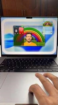 macOS Tahoe 26.2 — Edge Light on MacBook #macos26 #ios26