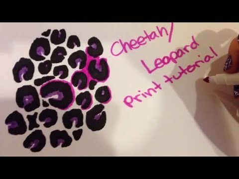 Drawing Leopard Print Tutorial